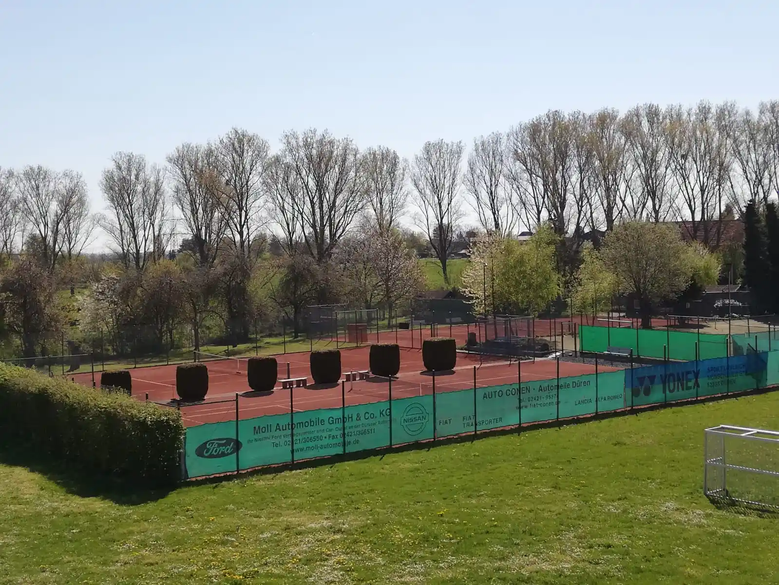 Unsere Tennisplätze!